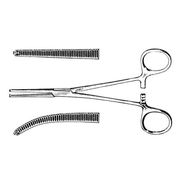 Rochester-Ochsner Forcep Curved 7-1/4" Stainless Steel Ea