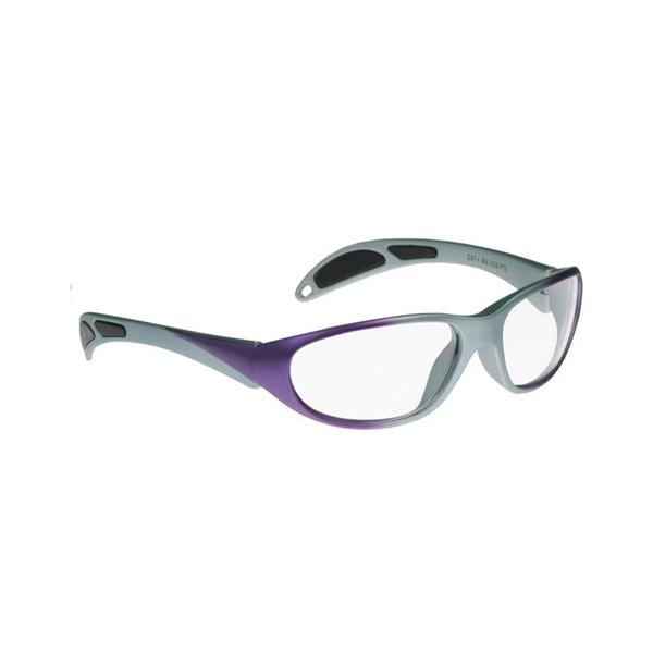 Cityliner Wraparound Eyeglasses Purple/Gray Unisex .75mm SF6 Ld Gls/TR-90 Nyl Ea