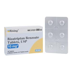 Rizatriptan Benzoate Tablets 10mg Unit Dose 18/Bx