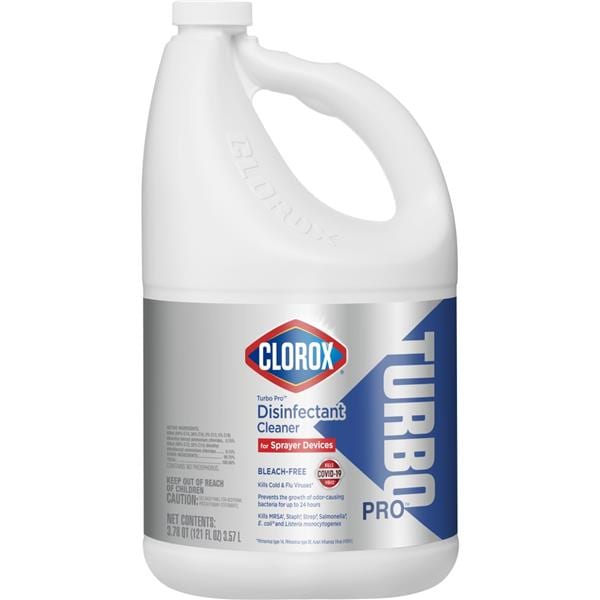 Clorox Turbo Pro Surface Disinfectant Pour Bottle 121 oz 1/Bt