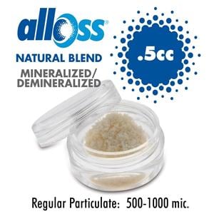 alloOss Allograft Bone Graft Cortical / Cancellous Particulate Clgn 0.25 cc Ea