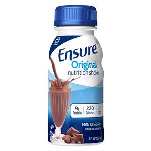 Ensure Nutrition Shake Retail Chocolate 8oz Bottle 24/Ca