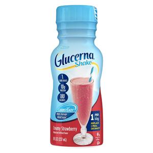 Glucerna Nutrition Shake Retail Strawberry 8oz Bottle 24/Ca