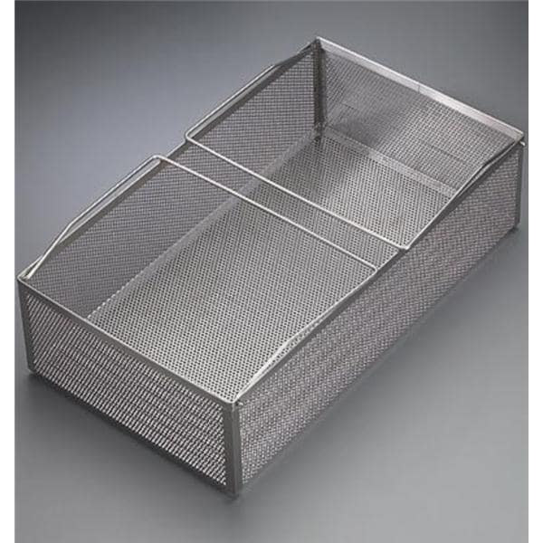 Cleaning Basket 12x21x5" Stainless Steel Non-Sterile Reusable Ea