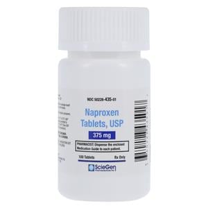 Naproxen Tablets 375mg Bottle 100/Bottle Each