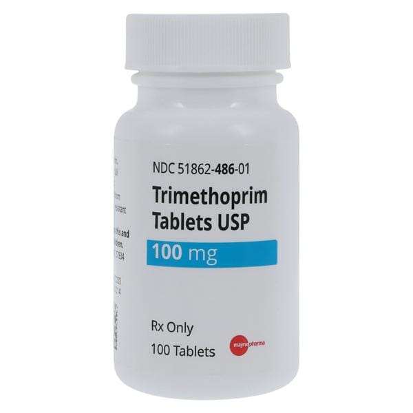 Trimethoprim Tablets 100mg Bottle 100/Bt