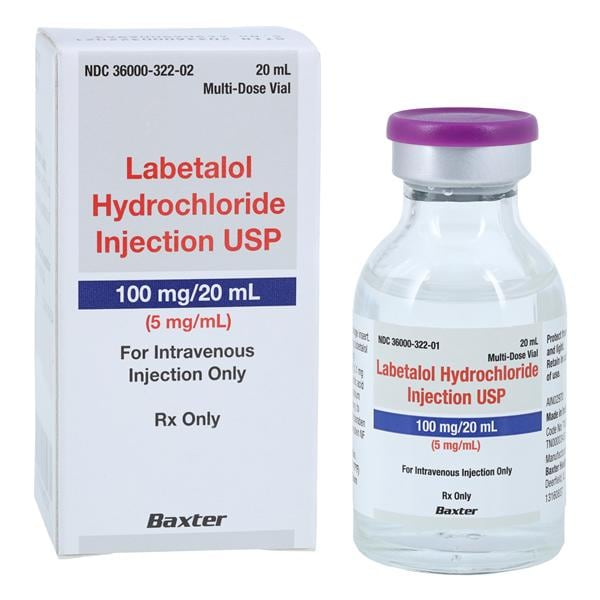 Labetalol HCl Injection 5mg/mL MDV 20mL Each