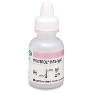 Virotrol HAV IgM (aHAVM) Single Level Class A Control 1x5 f/ Hepatitus A Vrs Ea