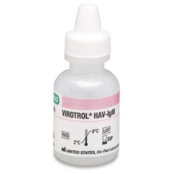 Virotrol HAV IgM (aHAVM) Single Level Class A Control 1x5 f/ Hepatitus A Vrs Ea