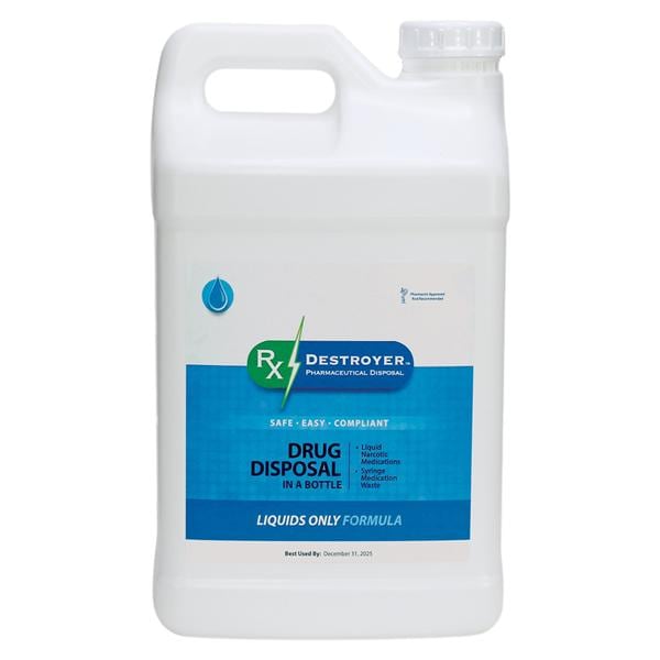 Rx Destroyer Drug Disposal 2.5gal 2/Ca