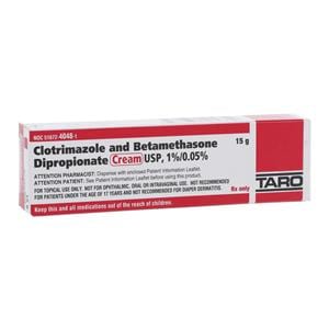 Clotrimazole/Betamethasone Dipropionate Topical Cream 1%/0.05% Tube 15gm Each