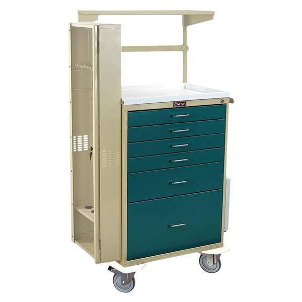 Difficult Airway Cart 38.25x23x42.5" (4) 5" Caster/ Full Swivel (6) Drawer Kylck