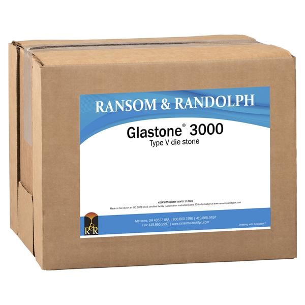 Glastone 3000 Dental Stone Ivory 25Lb/Bx