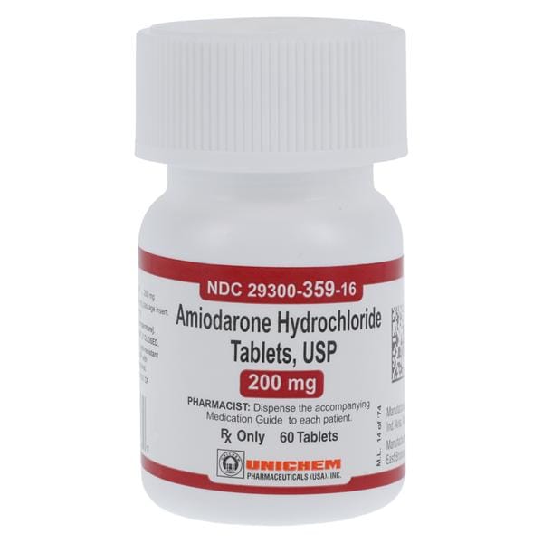 Amiodarone HCl 200mg Each