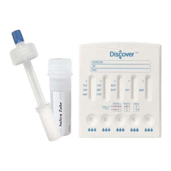 Discover Saliva Cassette Test Forensic Use Only Ea