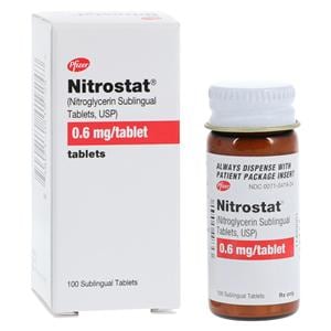 Nitrostat 0.6mg 100/Bt