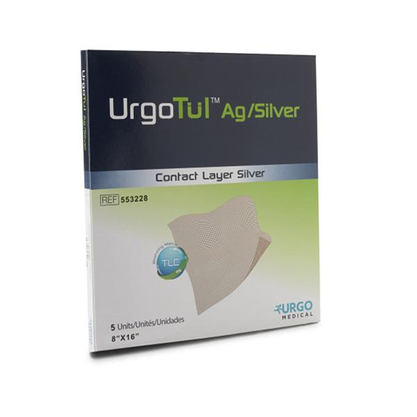 UrgoTul Alginate/Silver Contact Layer Dressing 8x12"