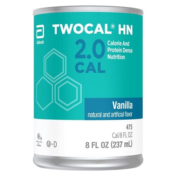 Twocal HN Protein Drink Vanilla 8oz Can 24/Ca