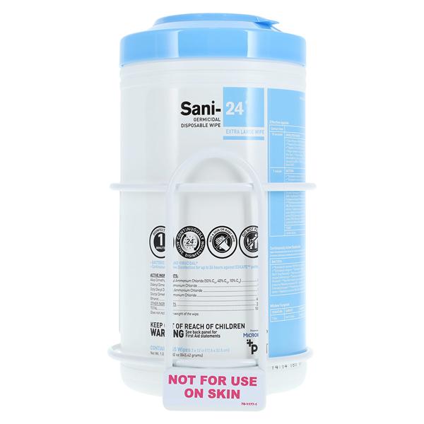 Sani-24 Wipes Surface Disinfectant X-Large Canister 65/Cn