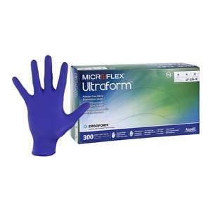 MICROFLEX Ultraform Nitrile Exam Gloves Medium Standard Violet Blue Non-Sterile