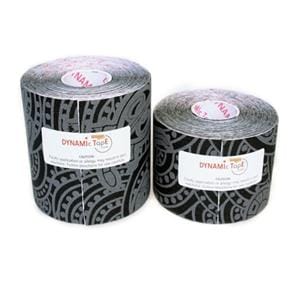 Dynamic Eco Tape Plastic 2"x16.4' Gray/Black 1/Rl