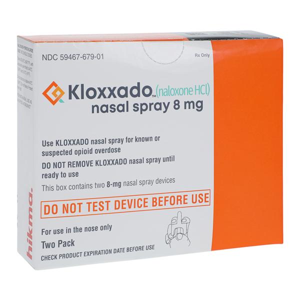 Kloxxado Nasal Spray 8mg Blister Pack 2/Cr