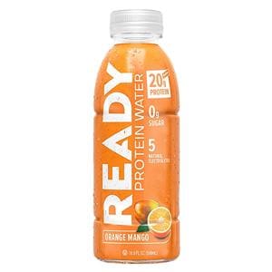 Ready Protein Water Kosher/No Soy/No Sugar Orange Mango 16.9oz Bottle 12/Ca