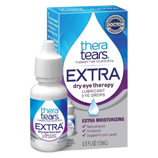 TheraTears Extra Lubricant Eye Drops Dry Ey Thrp Preservative Free 0.5oz 15mL/Bt, 24 BT/CA