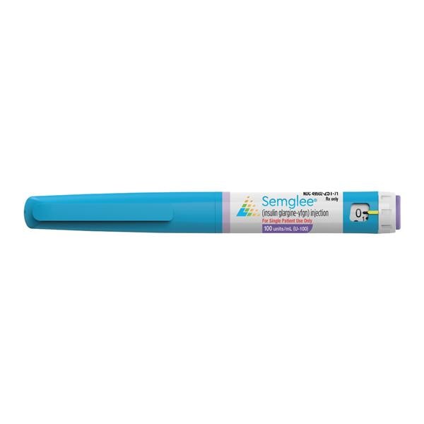 Semglee Injection 100U/mL Prefilled Pen 3mL 5/Cr