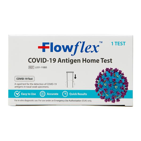 Flowflex Home Test COVID-19 Antigen OTC 10/Bx