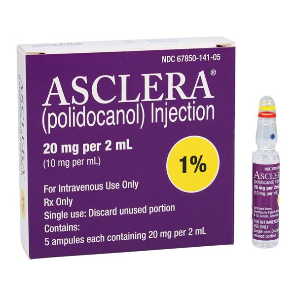 Asclera Injection 1% 10mg/mL Ampule 2mL 5/Bx