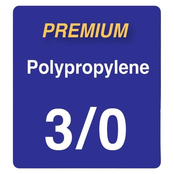 Unify Premium + Suture 3/0 18" Polypropylene Mnflmnt PS-2/P-12/PC31 Blu 12/Bx