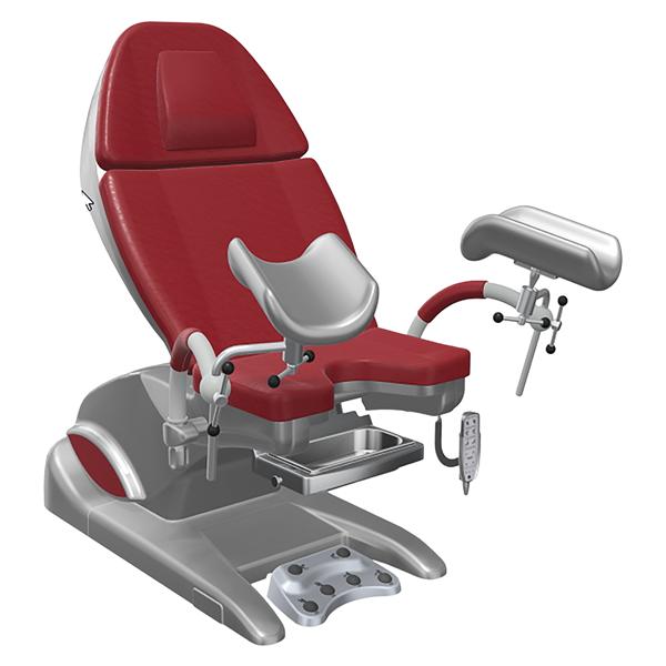 arco-matic 300 M Two Gynecological Chair Red Carmine