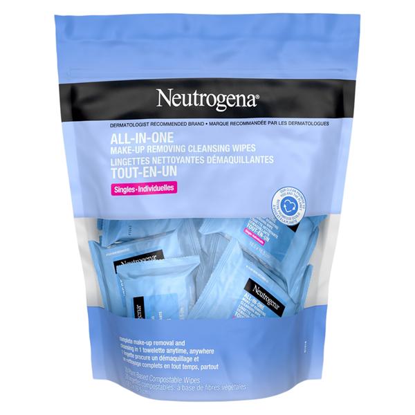 Neutrogena Cleansing Wipe Fragrance Free 20/Bg, 6 BG/CA