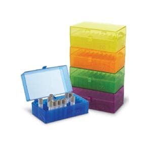 Microtube Storage Box 50Well Assorted 5/Pk