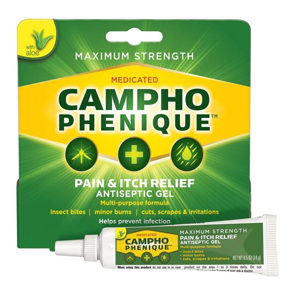 Campho-Phenique Gel Tube 0.5oz/Ea, 36 EA/CA