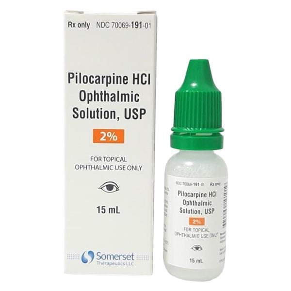 Pilocarpine HCl Ophthalmic Solution 2% Bottle 15mL 15mL/Bt