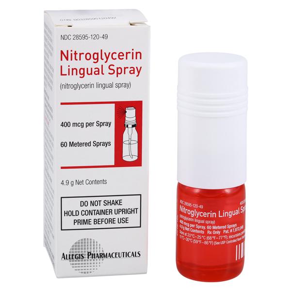 Nitroglycerin 400mcg Each