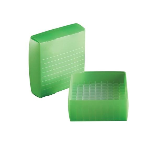 Freezer Box Polypropylene Green 1.52mL 10/Pk