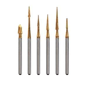 Goldies Carbide Bur Trimming & Finishing Kit #1 Friction Grip Ea