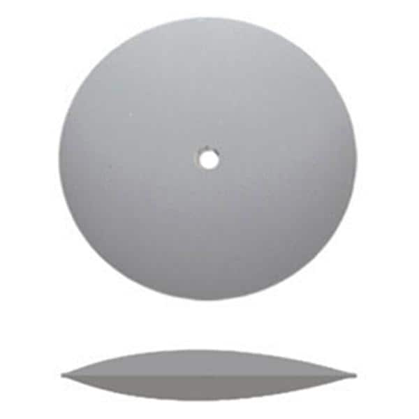 Rubber Wheels Silicone Gray 100/Bx