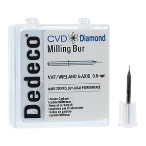 CVD Diamond Milling Bur .6mm Ea