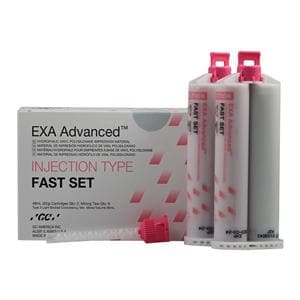 EXA ADVANCED Impression Material Injection Fst St 48 mL Inj Refill w/ Tips 2/Pk