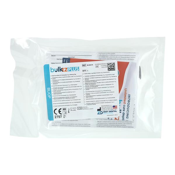 Bulk EZ Plus Flowable Bulk Fill Composite Bleach / Opaque Syringe Refill Ea