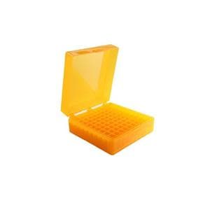 Tube Storage Box 100 Well Orange 5/Pk