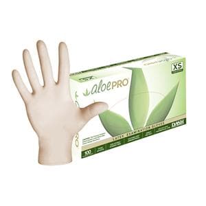 Latex Exam Gloves Small Natural Non-Sterile, 10 BX/CA