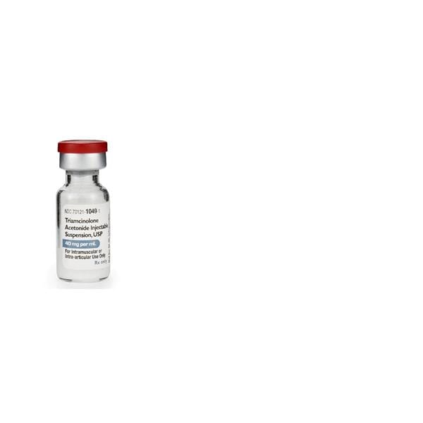 Triamcinolone Acetonide Injection 40mg/mL SDV 1mL 25/Bx