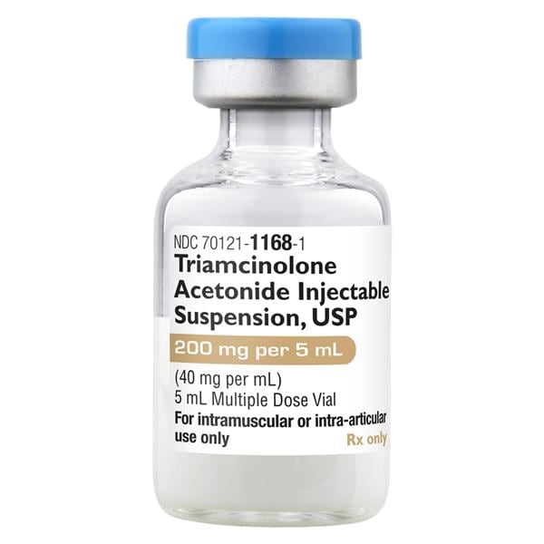 Triamcinolone Acetonide Injection 40mg/mL MDV 5mL Each