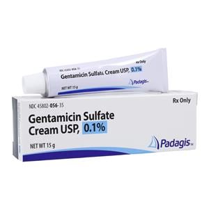 Gentamicin Sulfate Topical Cream 0.1% Tube 15gm/Tb