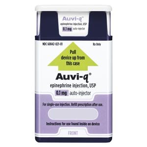 Auvi-Q Injection 0.1mg Auto-Injector 2/Pk